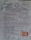 Immatriculation RCCM - personne physique